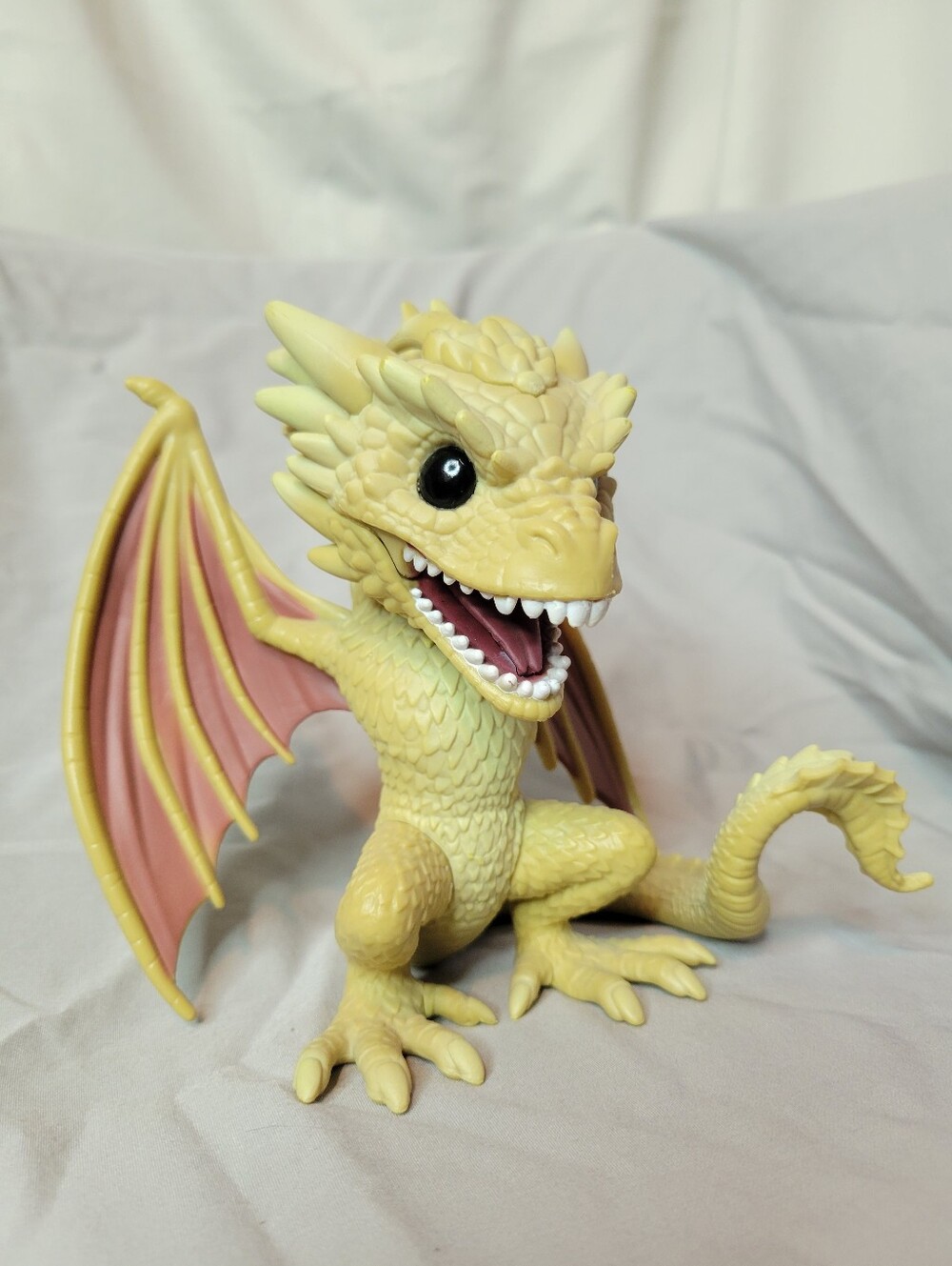 Game Of Thrones Viserion Tan Brown Dragon, LARGE Pop Funko Figure